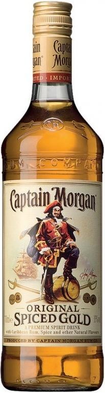 Капитан Морган Оригинальный Пряный Золотой