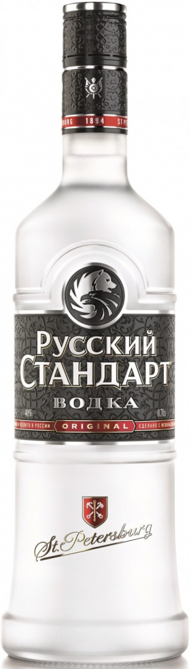 Водка "Русский Стандарт" 0.5л.750